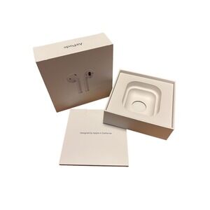 Original Apple AirPods 2nd Generation Empty Box with inserts Only